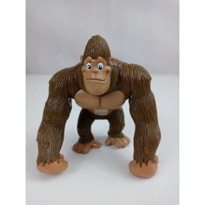 2000 Rainforest Cafe Action Figure Jointed Gorilla Jungle 4"